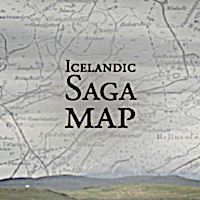 Icelandic Saga Map